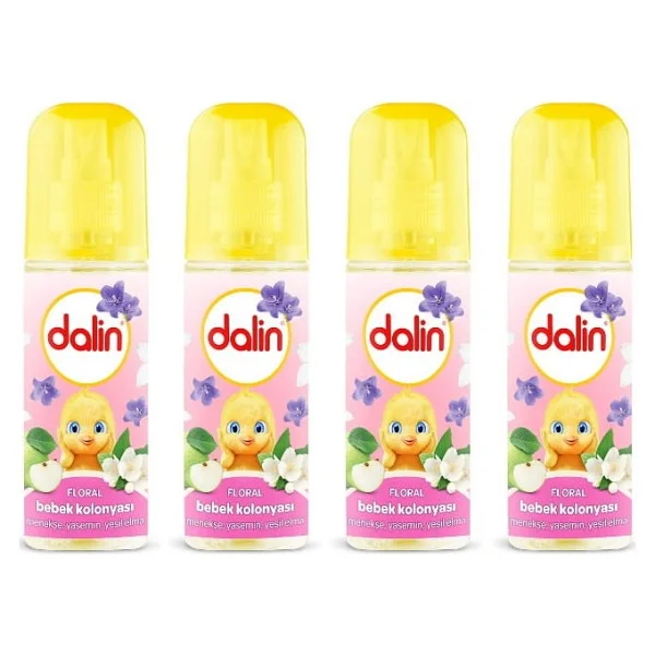 Dalin Çiçek Bahçesi Bebek Kolonyası 150 ml 4 Adet - Görsel 5