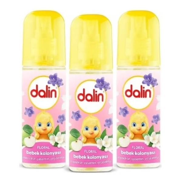 Dalin Çiçek Bahçesi Bebek Kolonyası 150 ml 4 Adet - Görsel 4