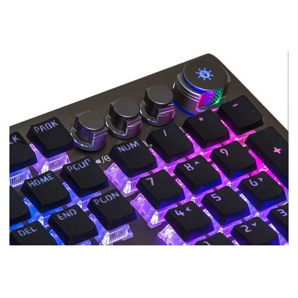 Rampage Impressive KB-R101 RGB Blue Switch Kablolu Mekanik Oyuncu Klavyesi - Görsel 5