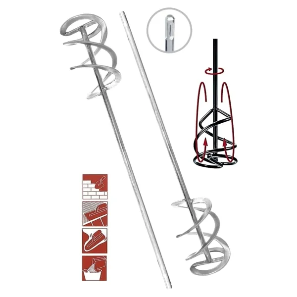 Proxtech Çok Fonksiyonlu Matkaplarda Kullanmak Için 46CM Sds Uçlu Boya Karıştırıcılar - Görsel 4