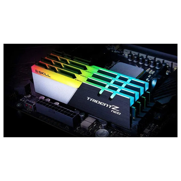 G.Skill Trident Z Neo RGB 32 GB (2x16) 3600 MHz CL18 F4-3600C18D-32GTZN DDR4 Ram - Görsel 2