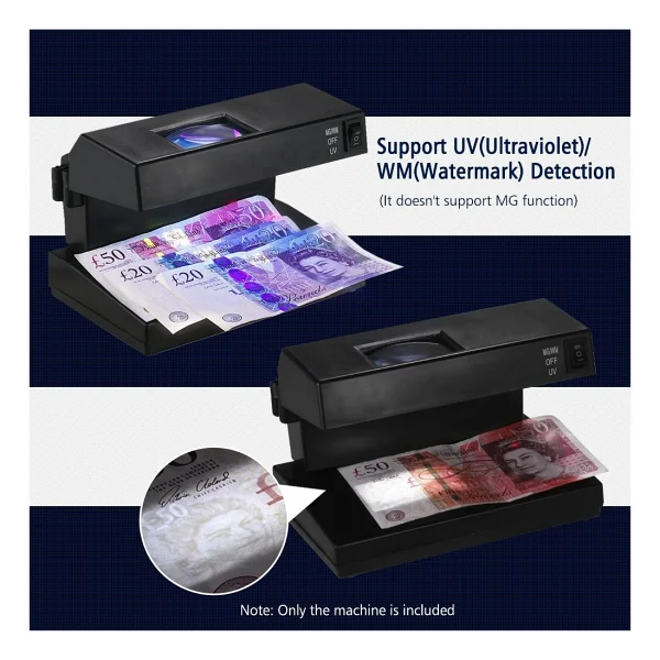Vıp New Counterfeıt Money Detector Vıp Kalıte Profesyonel Sahte Para Kontrol Cıhazı Full Fonksıyonlu - Görsel 3