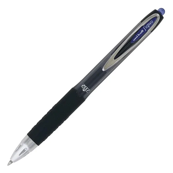 Uni-Ball UMN-207 Signo 0.5 mm Mavi Mekanik Jel Kalem - Görsel 2