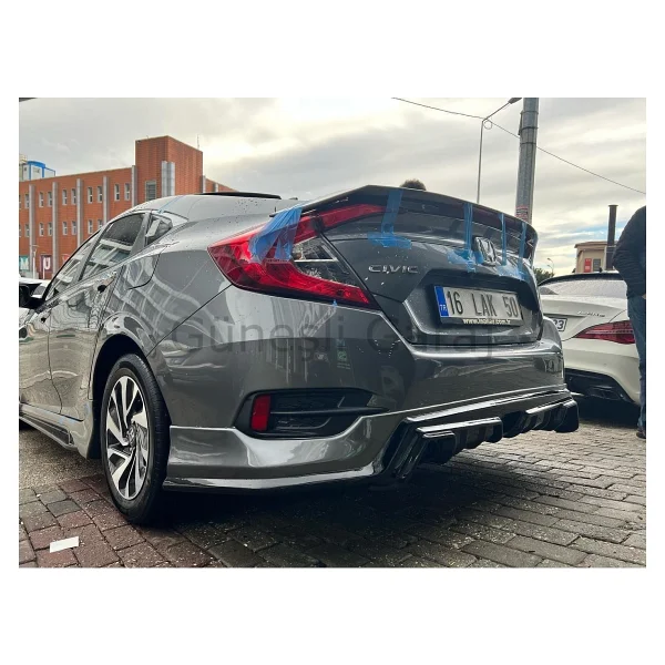 Güneşli Garaj Honda Civic Fc5 Makyajlı Mugen Body Kit Seti Plastik - Görsel 2