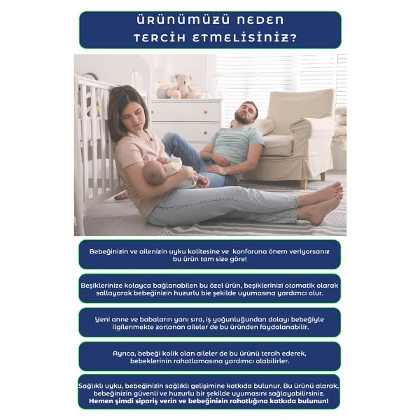 Bebecco Otomatik Beşik Sallama Aparatı - Görsel 2