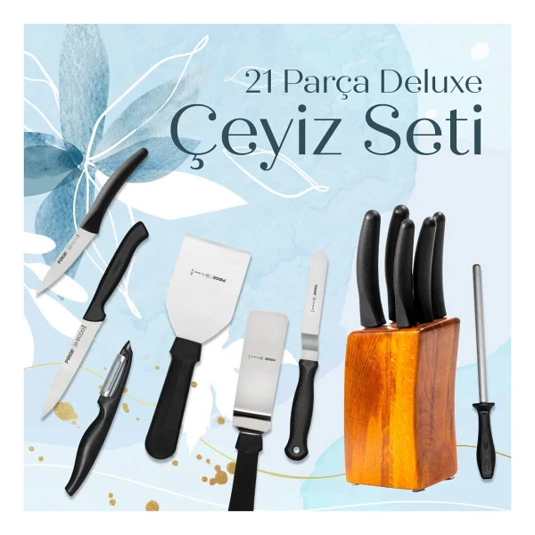 Pirge Deluxe 35077 21 Parça Çeyizlik Bıçak Seti - Görsel 4