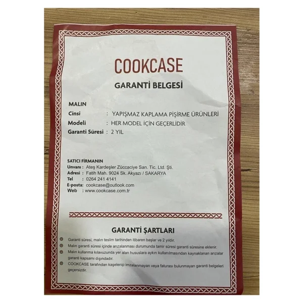 COOKCASE Çift Taraflı Gözleme Et Tavası - Görsel 5