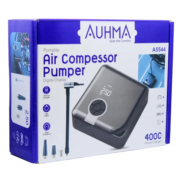 Auhma A5544 Dijital Araç Kompresörü - Görsel 2