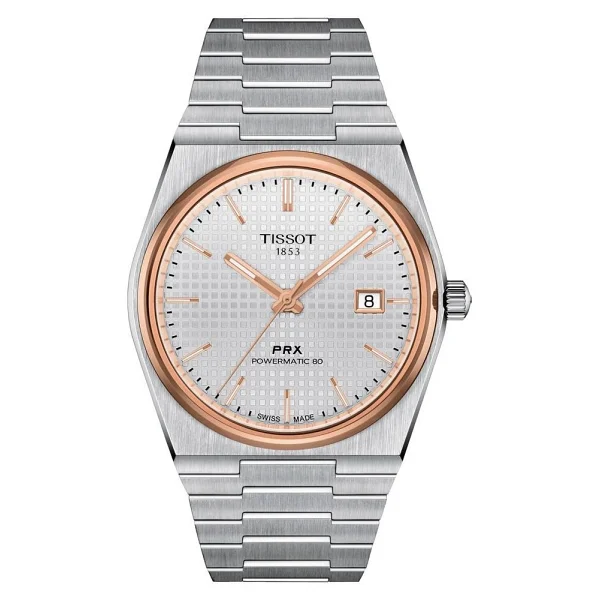 Tissot PRX Powermatic 80 T137.407.21.031.00 Çelik Kordon Gümüş Erkek Kol Saati - Görsel 6