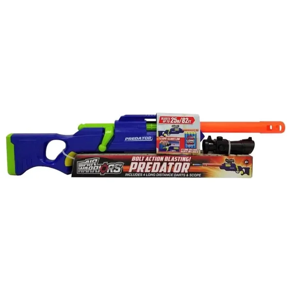 Air Warriors Predator 4 Mermili Sünger Dart Atan Silah - Görsel 3