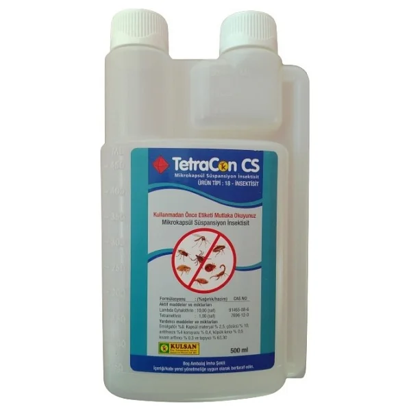 Tetracon Cs Konsantre Genel Haşere Böcek Ilacı - 500 ml - Görsel 2