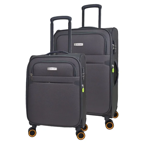 Pierre Cardin 04PC6000 Kumaş Kabin + Orta Boy 2'li Valiz Seti - Görsel 6