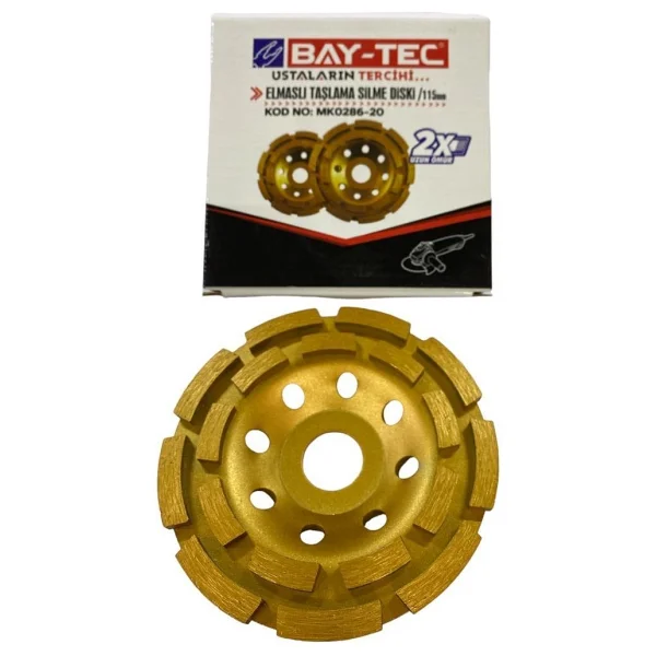 Baytec MK0286-20 Elmas Taşlama Silme Diski 115 mm - Görsel 2