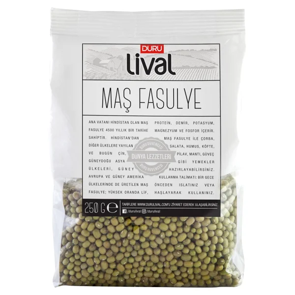 Duru Lival Maş Fasulyesi 250 gr - Görsel 2