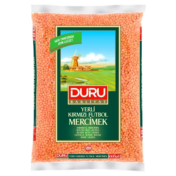 Duru Kırmızı Yaprak Mercimek 1 kg - Görsel 2