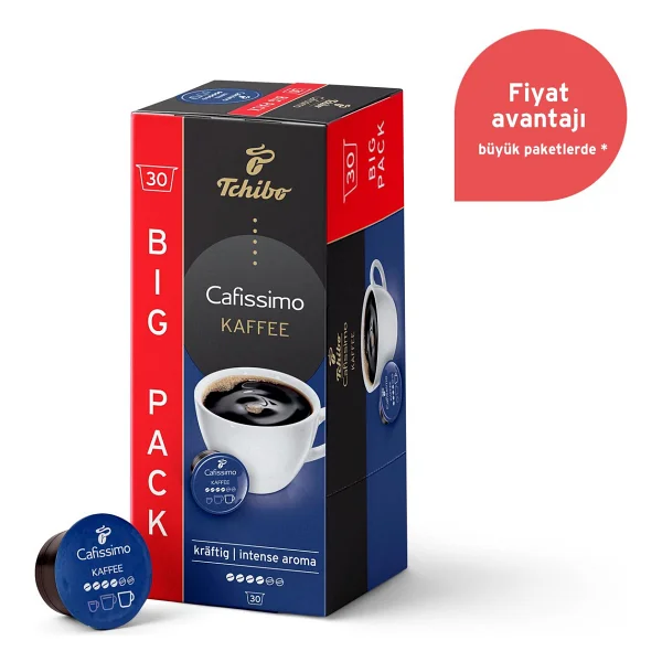 Tchibo Cafissimo Coffee Intense Aroma Kapsül Kahve 30'lu - Görsel 2