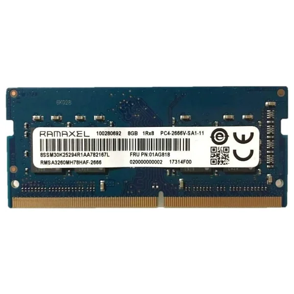 Ramaxel PC4-21300 8GB 2666MHz DDR4 RAM (RMSA3260ME78HAF) - Görsel 2