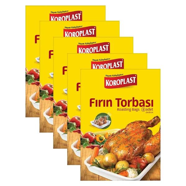 Koroplast Fırın Torbası 25X38 cm - 5'li - Görsel 2