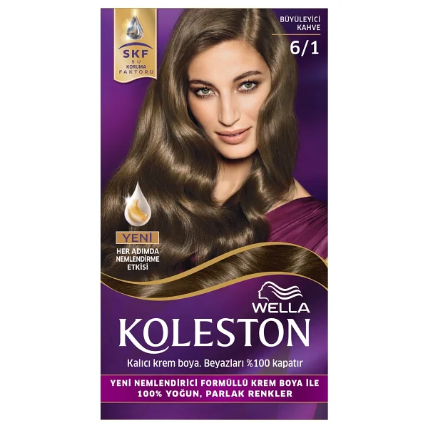 Koleston Supreme 6.1 Koyu Küllü Kumral Saç Boyası - Görsel 2