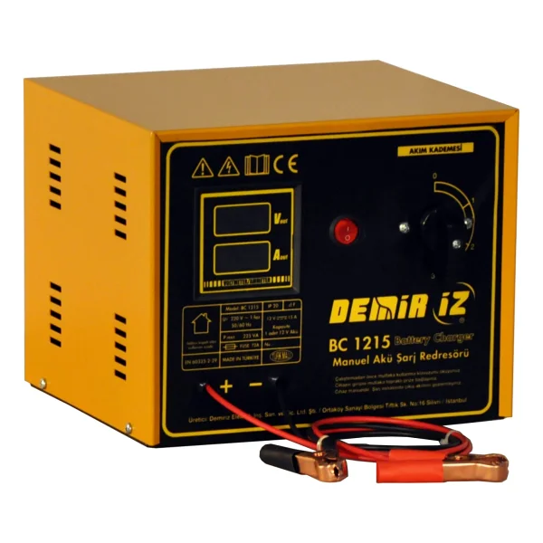 Demiriz BC 1215 12 V 15 A Akü Şarj Cihazı - Görsel 2