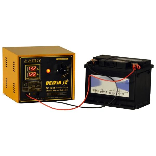 Demiriz BC 1215 12 V 15 A Akü Şarj Cihazı - Görsel 3