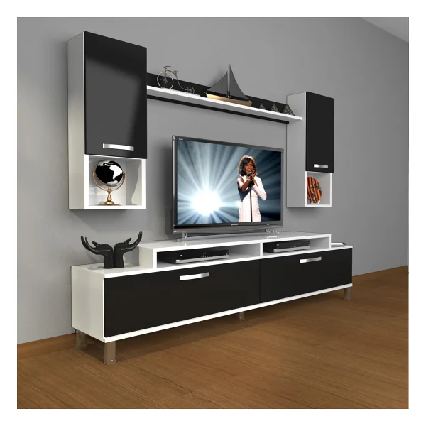Decoraktiv Ekoflex 5DA SLM Krom Ayaklı TV Ünitesi TV Sehpası - Görsel 4