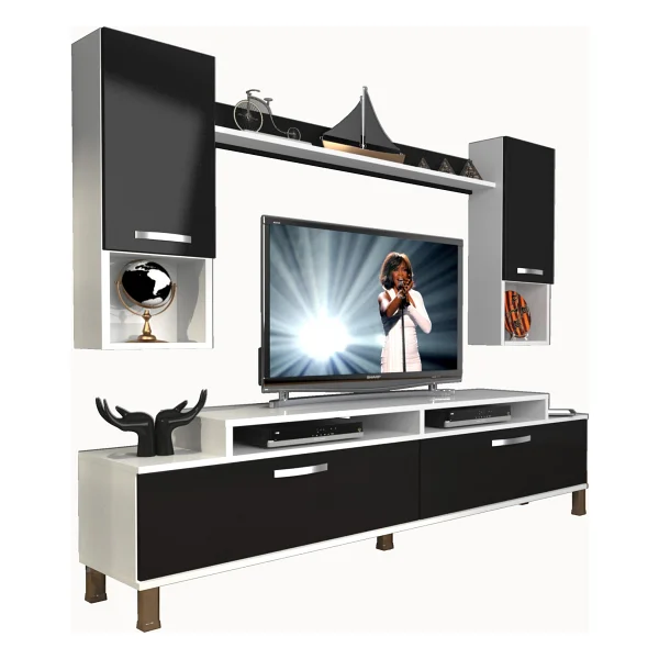 Decoraktiv Ekoflex 5DA SLM Krom Ayaklı TV Ünitesi TV Sehpası - Görsel 3
