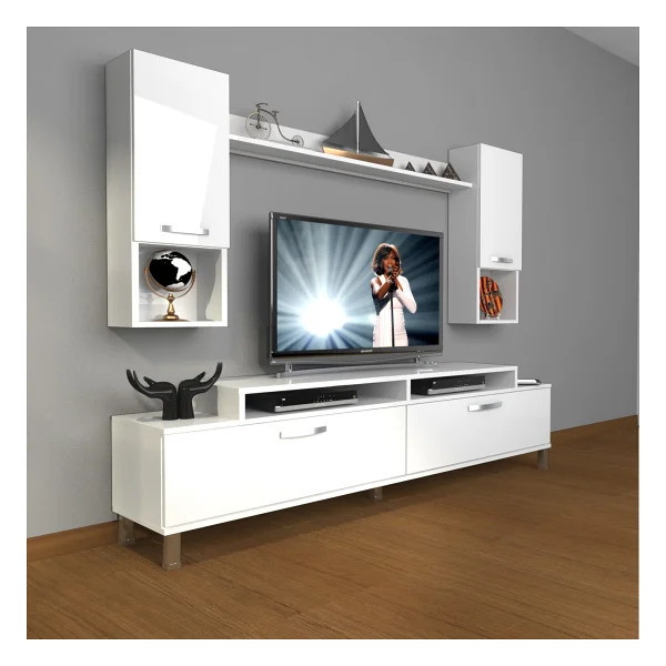 Decoraktiv Ekoflex 5DA SLM Krom Ayaklı TV Ünitesi TV Sehpası - Görsel 5