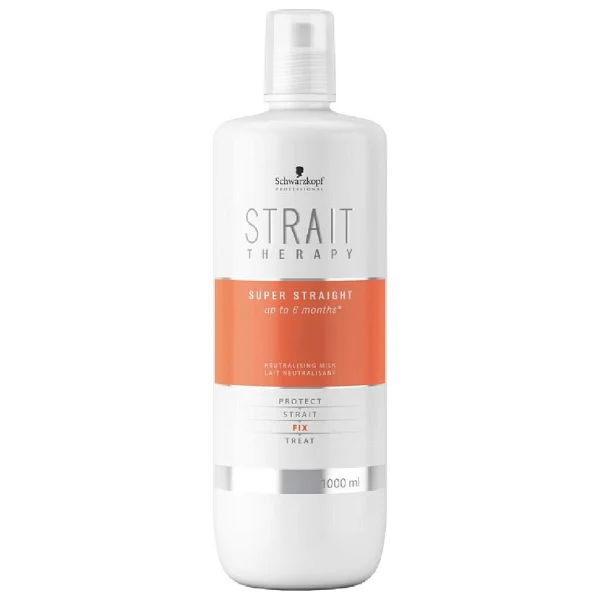 Schwarzkopf Strait Therapy Nötralize Sabitleme Süt 1000 ml - Görsel 2
