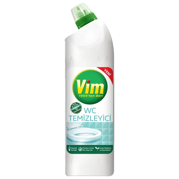 Vim 1000 ml Sirkeli Tuvalet Temizleyici - Görsel 3