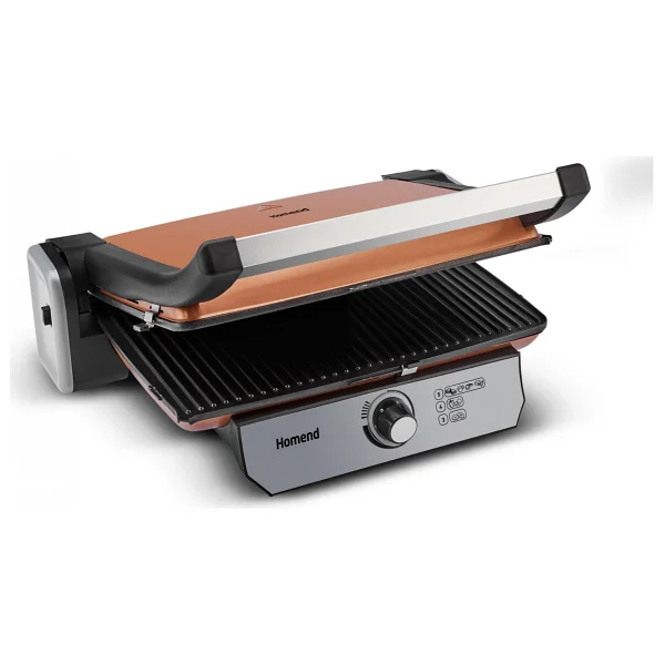 Homend Toastbuster 1383H Bronz Silver 1800 W Tost Makinesi - Görsel 3