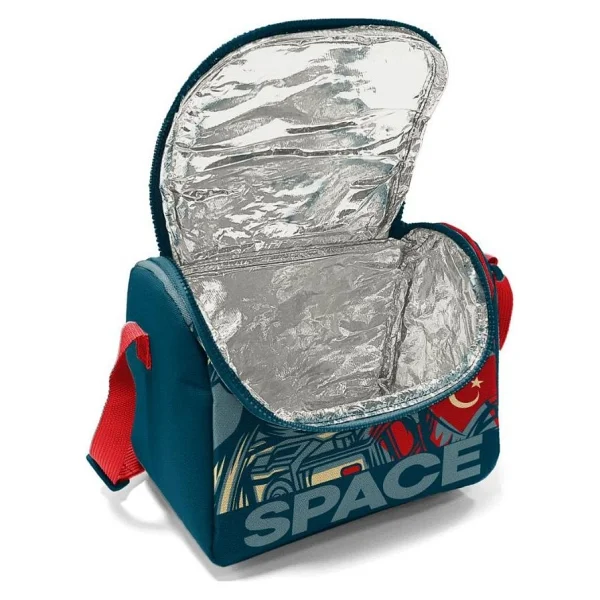 Coral High 11840 Astronot Desenli Termoslu Beslenme Çantası - Görsel 5