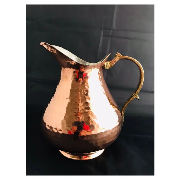 Zinnun Küçük Bakır Sürahi 1lt - Görsel 2