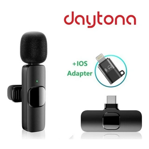 Daytona K9 Lightning Kablosuz Yaka Mikrofonu - Görsel 8