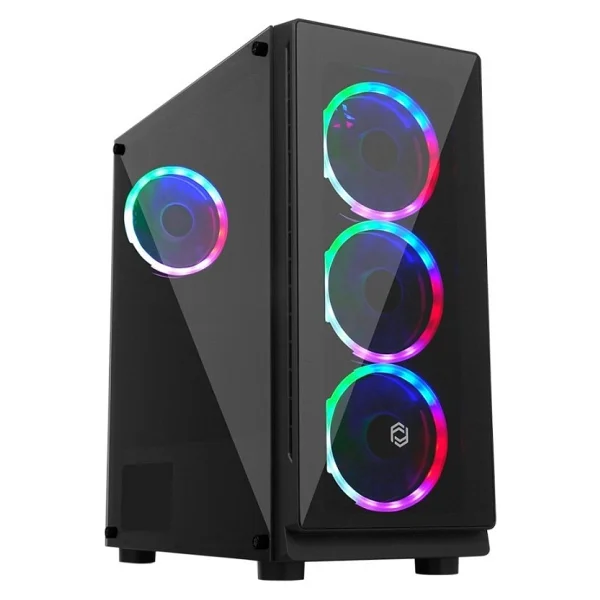 Seclife 500 W SLC-G7055 RGB 4 Fanlı ATX Oyuncu Kasası - Görsel 2