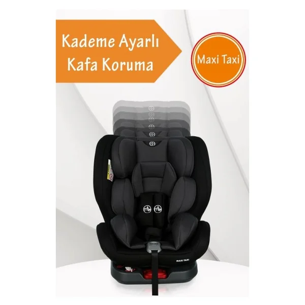 Maxi Taxi Safe Travel 360° Dönebilen Isofixli 0-36 kg Oto Koltuğu - Görsel 3