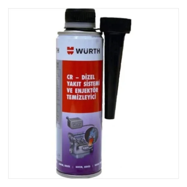 Würth Dizel Enjektör Temizleyici 300ML Würth Dizel Enjektör 7693695122168 - Görsel 2