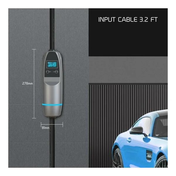 Khons 22 kW 5 m Taşınabilir Elektrikli Araç Şarj İstasyonu - Görsel 6