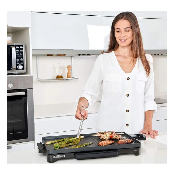 Black+Decker BXGB2200E 2200 W Elektrikli Izgara - Görsel 4