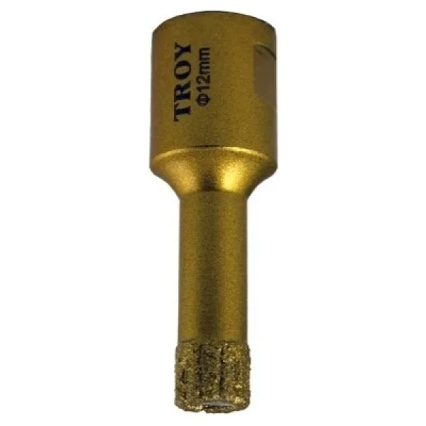 TROY 27450-12 Avuç Taşlamalar için Seramik Kuru Elmas Delici 12mm - Görsel 2