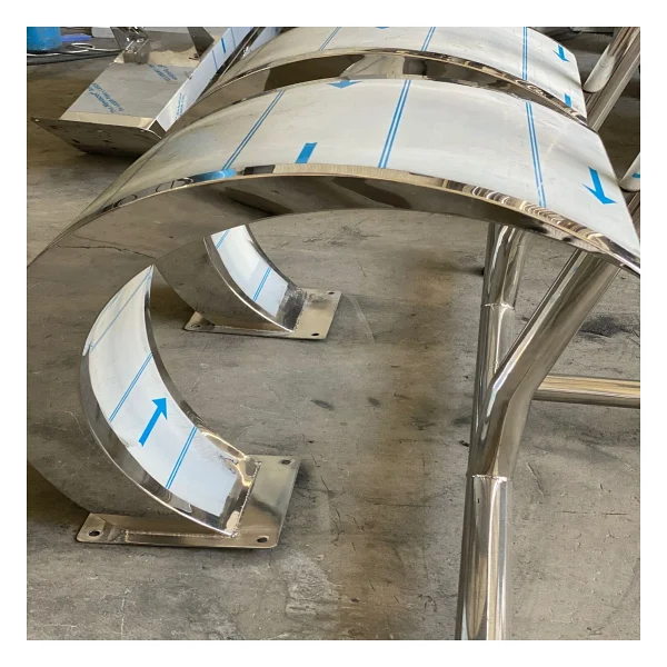 Dekor Havuz 500X600 mm Kobra Tipi Paslanmaz Havuz Şelale Aısı 304 Kalite - Gümüş - Görsel 4