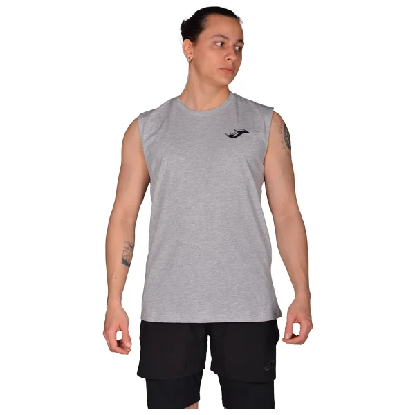 Joma Sprint - Haki Pamuklu Kolsuz Erkek T-shirt - 4231114 - Görsel 7