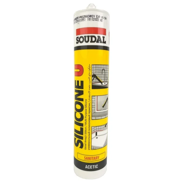 Soudal Silicone U 280 gr Şeffaf Silikon - Görsel 4