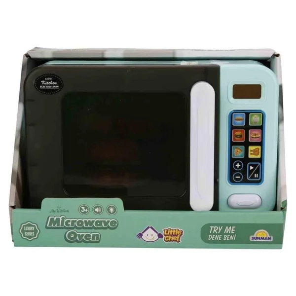 Sunman Little Chef Sesli ve Işıklı Mikrodalga Fırın - Görsel 4