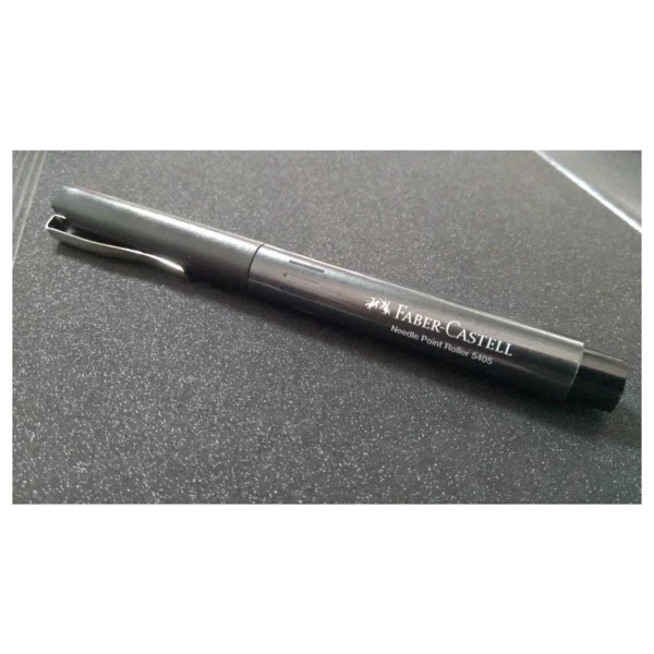 Faber-Castell 5405 0.5 mm İğne Uçlu Siyah Roller Kalem - Görsel 5
