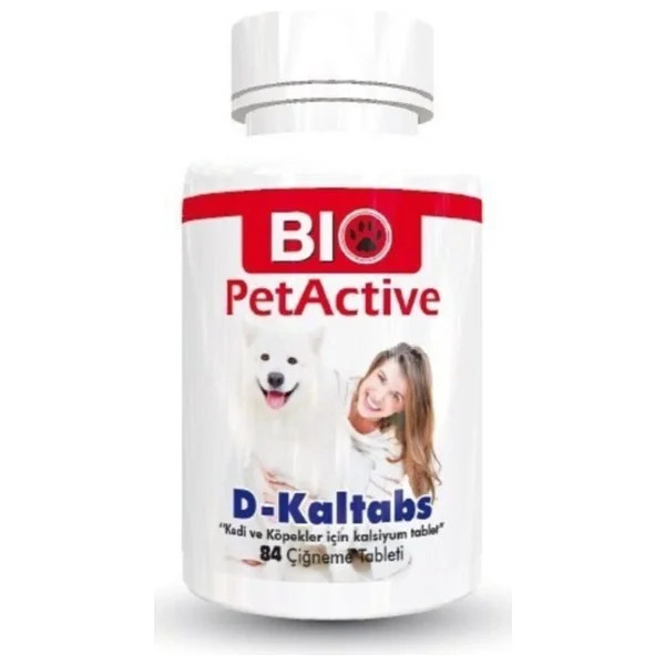 Bio Pet Active Köpek Çiğneme Tableti D-Kaltabs 126GR - Görsel 2