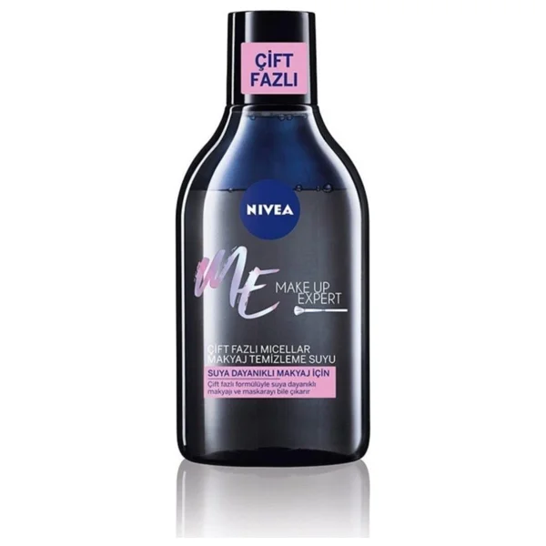 Nivea Waterproof Expert Çift Fazlı Micellar 400 ml Makyaj Temizleme Suyu - Görsel 2