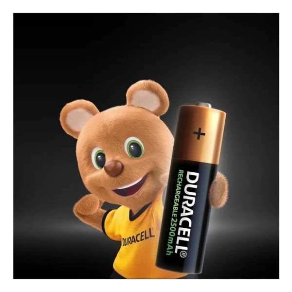 Duracell 2500 mAh 2'li 2 Paket Şarjlı AA Kalem Pil - Görsel 2