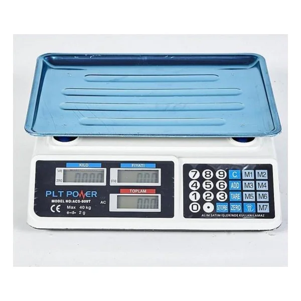 Plt Power Digital Terazi Acs-809t - Görsel 3