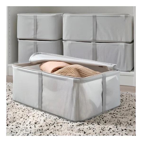 IKEA Hemmafıxare Saklama Kutusu, Beyaz-gri - Görsel 4